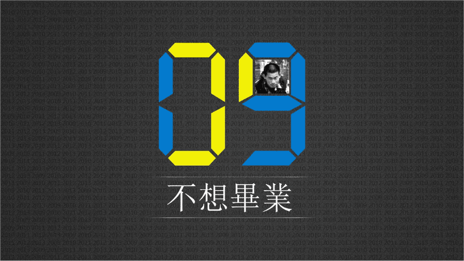 不想毕业——毕业纪念ppt模板