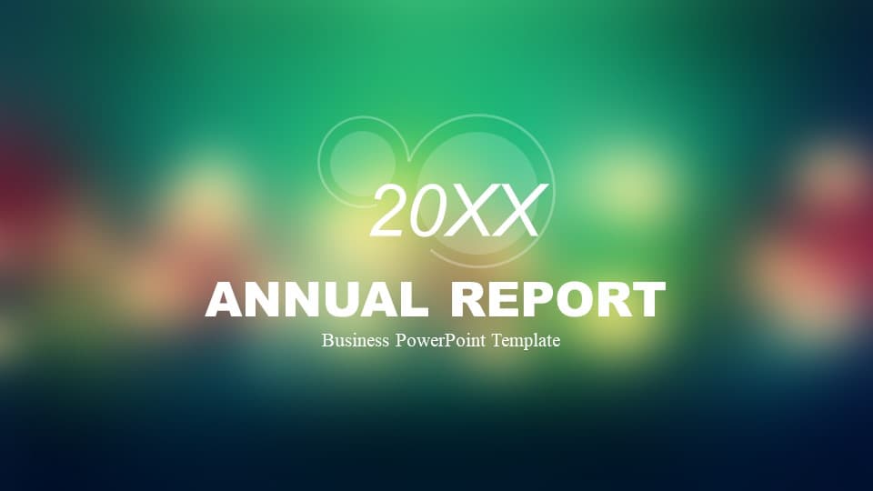 简洁毛玻璃背景IOS风PPT模板下载