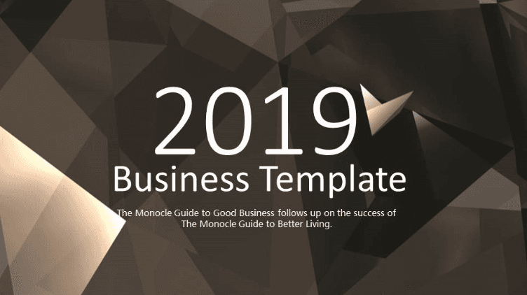 iOS金属风格大气年终总结ppt模板