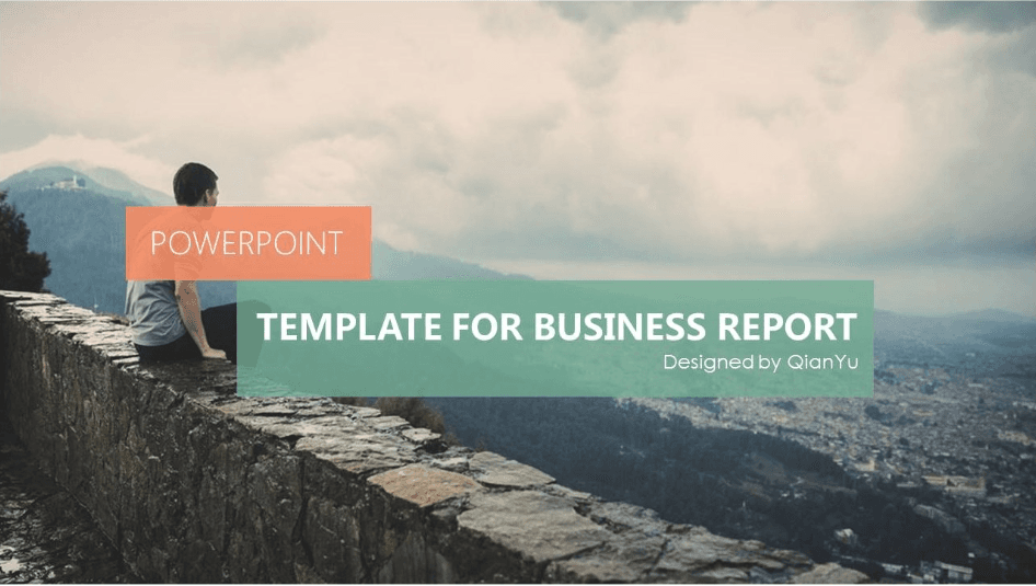 欧美简约休闲风工作计划PPT模板