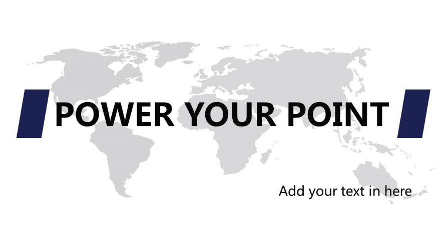 商务创意简洁欧美风公司年终工作总结PPT模板