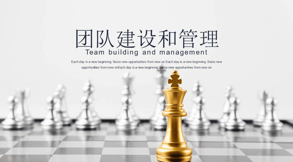 创意团队建设和管理培训ppt模板