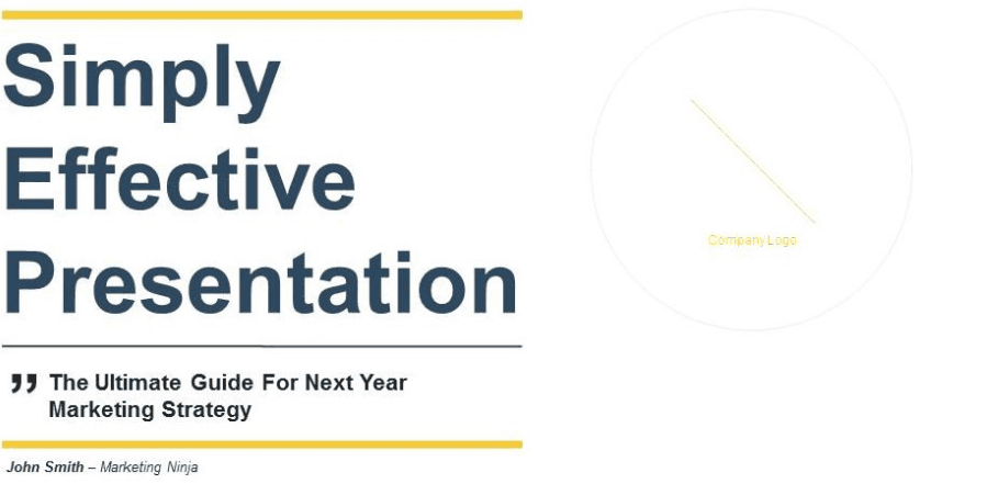 简约商务欧美风格年终工作总结PPT模板